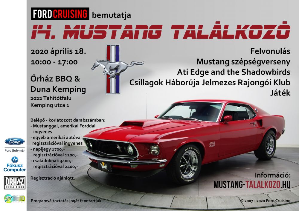 14. Mustang Találkozó
Készült: 2019 december
Alkotó: TomiTomi
