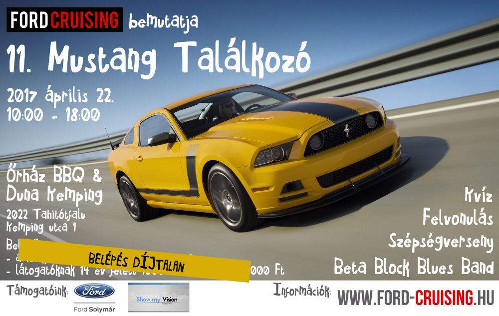 11. Mustang Találkozó
Készült: 2016 december
Alkotó: TomiTomi
